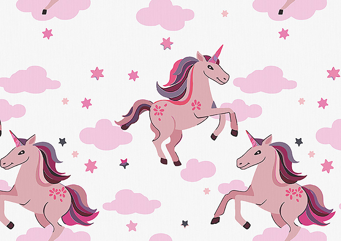 Unicorn Magic, Pink - Made to Measure Curtains - Image 8